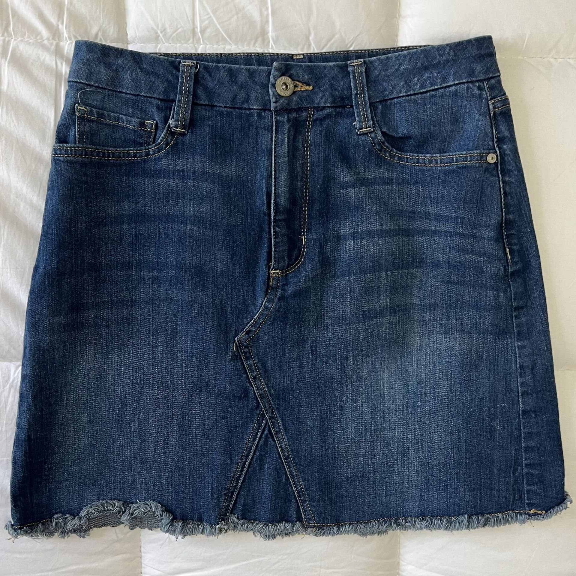 The Original Arizona Jean Co. High Rise Classic Denim Skirt - Women’s Size 7