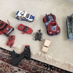 Lot of Toy Cars/Tank/Truck