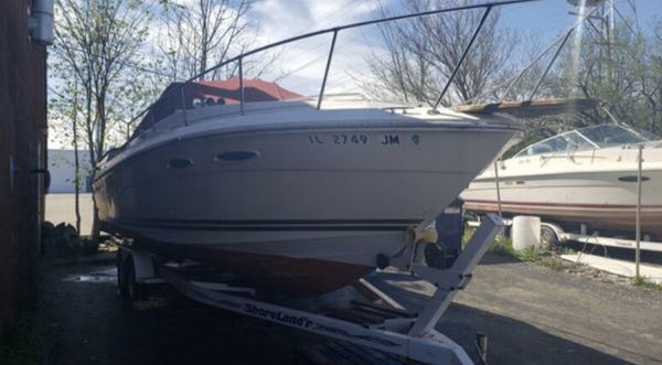 Sea ray amberjack 1989 with trailer
