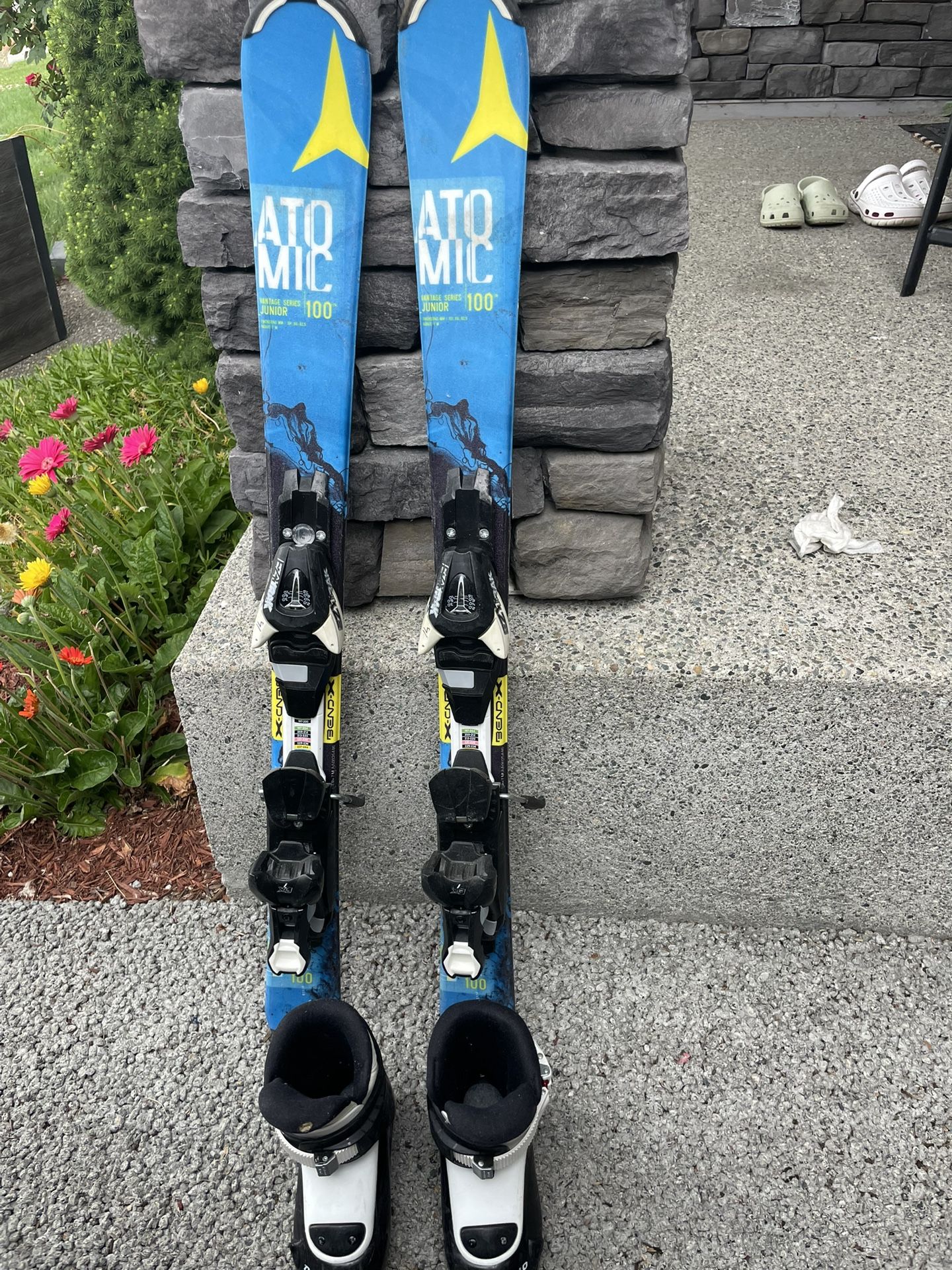 Kids Ski and Ski boots Dalbello (4-5 years)