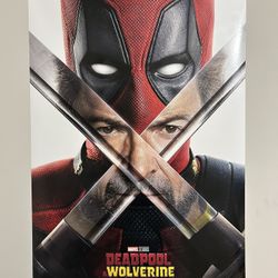 AMC Theater Deadpool & Wolverine Movie Poster