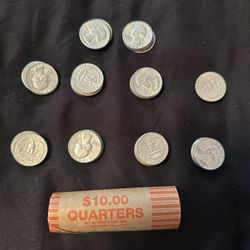 10 Dollars Of 90 Percent Silver