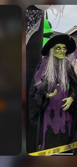Holloween Animated Witch