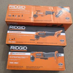 Ridgid Combo Deal With Batteries & Charger 