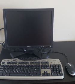 DELL 15 inch Screen, Keyboard, Mouse. $10.00