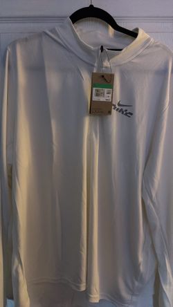 New White Nike Running 1/4 Zip Men sz. XL
