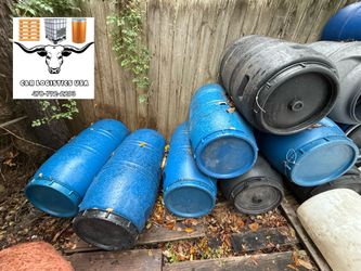 65 Gallon Food Grade Barrels 11/9 San Antonio
