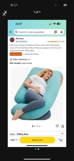 Momcozy Pregnancy Pillow