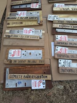 Muller Martini Stitcher Knifes