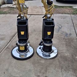 Floor Sanders, Buffers And Scrubber Machines 