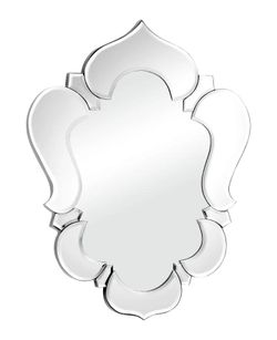 Art Decor Contemporary Vishnu Mirror Clear Glass Vintage Style