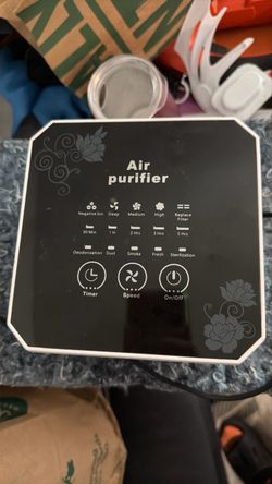 Air Purifier with Touch Control Panel