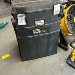 Black Stanley Fatmax Storage Box