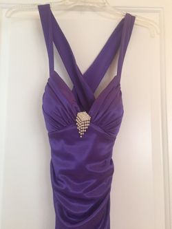 Windsor Long Purple Dress