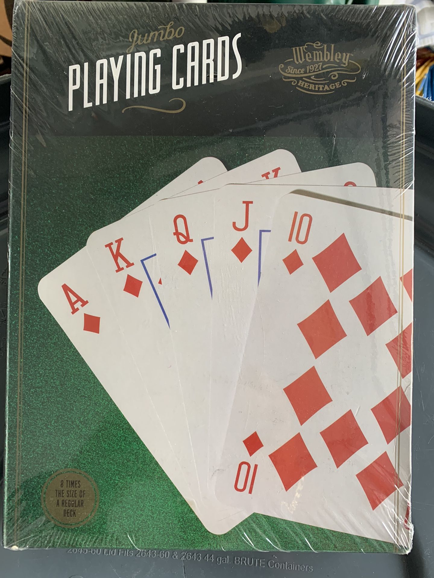 JUMBO Playing Cards. New.