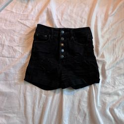 Aeropostale Premium Seriously Stretchy Super High-Rise Curvy Midi Shorts