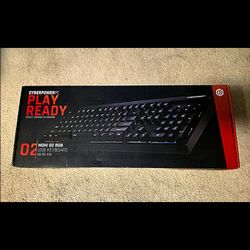 CyberPower RGB keyboard and
mouse combo - brand new!