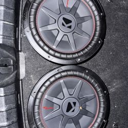A Pair Of 12in 2Kicker Comp RT 