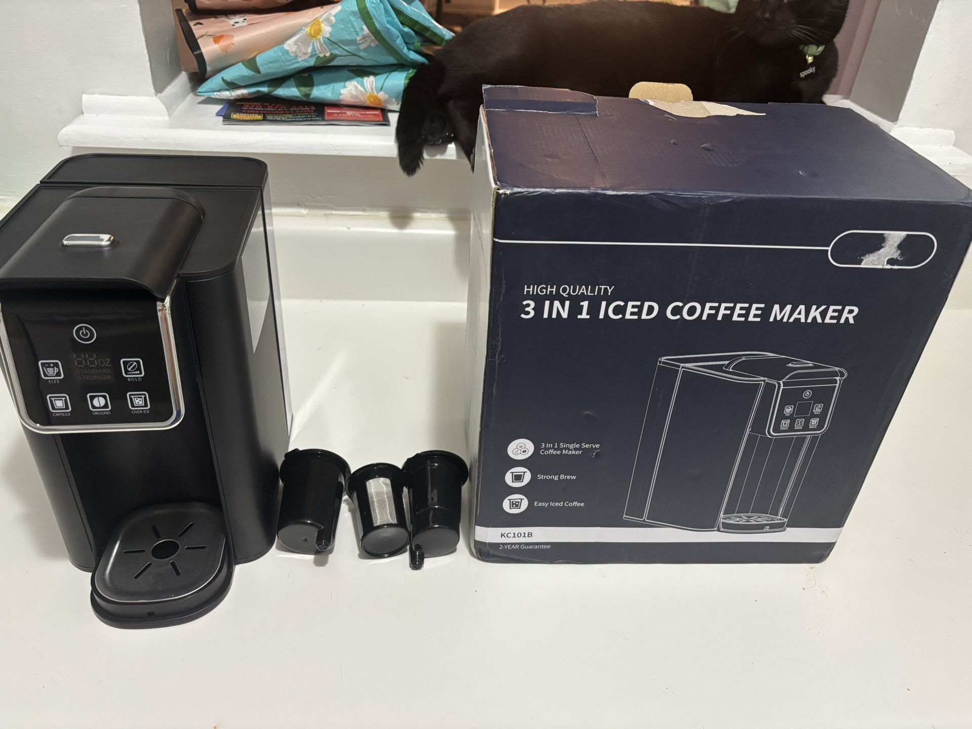 Coffee Maker 50oz Water Reservoir 