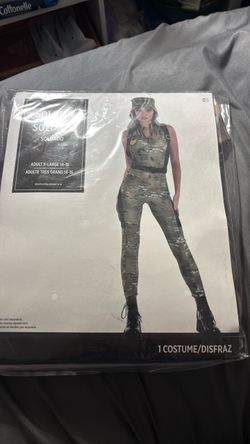 Women's Soldier Halloween Costume XL