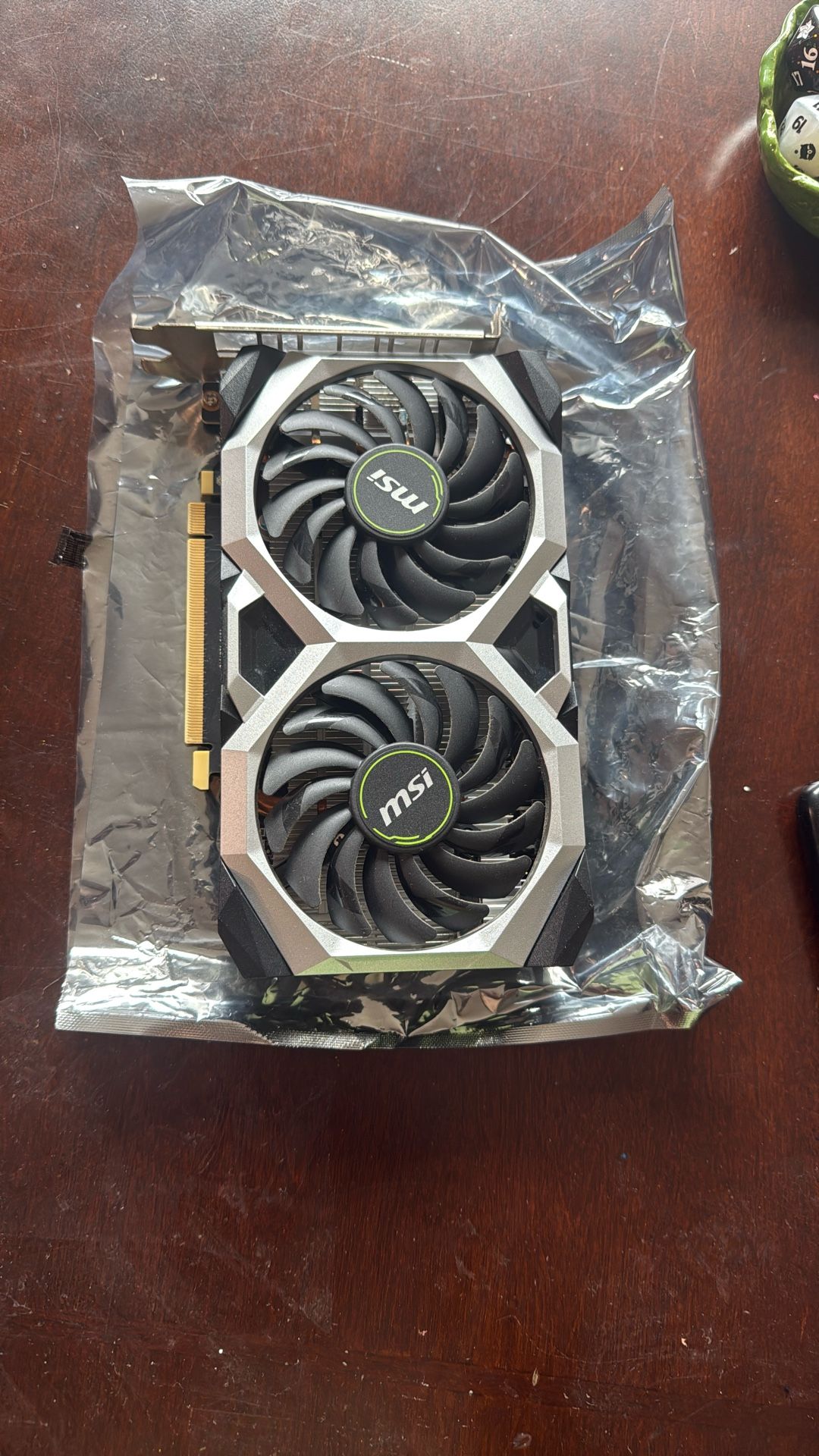 Msi 1660Ti Ventus XS 6G OC (Over Clocked)
