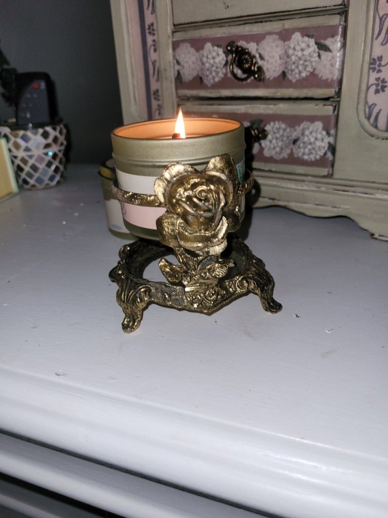 Antique Candle Holder