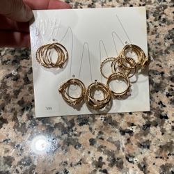 Gold color Rings