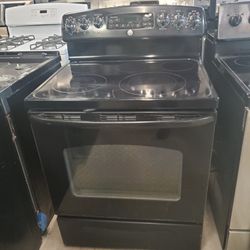 Electric Stove GE Width 30 Inches 
