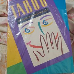 Vtg Taboo New Board Game As Pictured 