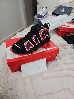 Nike Uptempo Laser Crimson Brand New