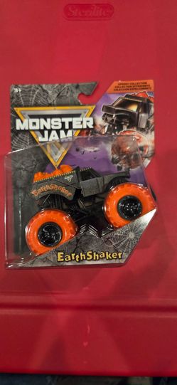 Monster Jam, Halloween Spooky Collection, "EARTH SHAKER", 1:64 scale Diecast, VHTF