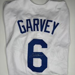 Steve Garvey Autographed/ Signed Jersey PSA Certification