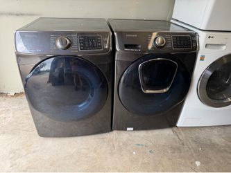 Samsung washer and Samsung electric dryer