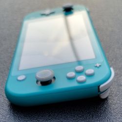 Nintendo Switch Lite Turquoise Console Good Condition Tested Working Clean