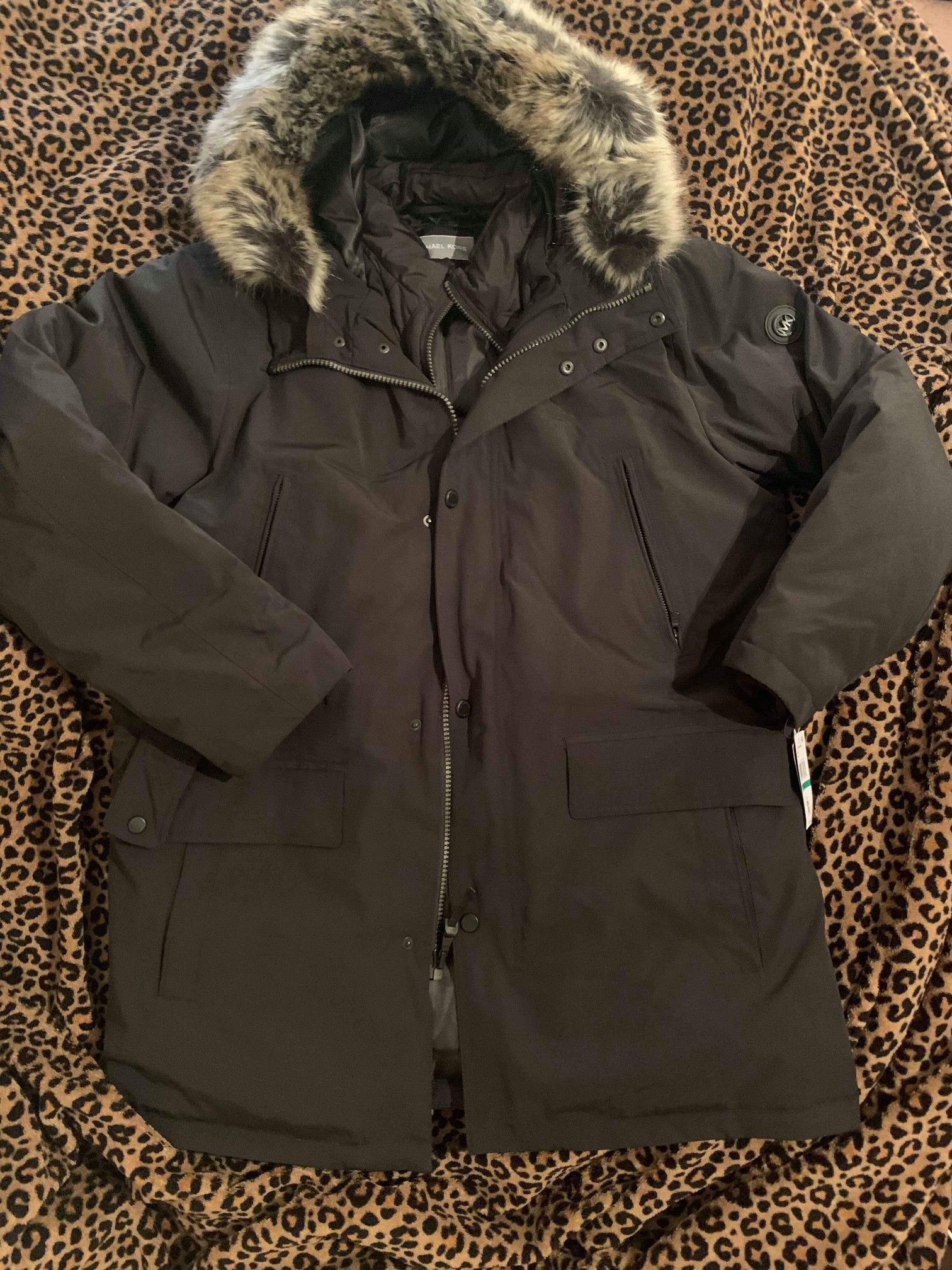 Michael Kors Faux Fur Winter Jacket BRAND NEW