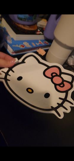 hello kitty jewelry plate 