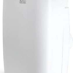 BLACK+DECKER 10,000 BTU Portable Air Conditioner with Remote Control, White