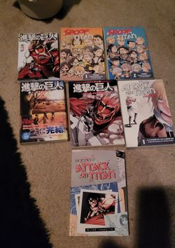Attack on Titan Manga Lot