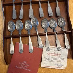 IAmerican Colonies Spoon Collection