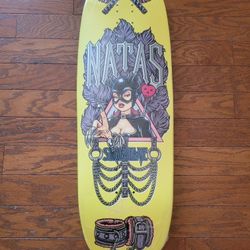 SIGNED Natas Kaupas Strangelove Skateboard By Sean Cliver 