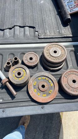 Stage weight plates