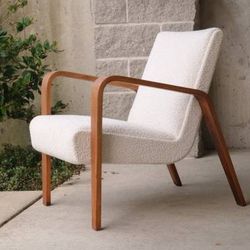 Vintage Mid Century Modern Lounge Chair By Thornet