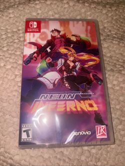 Neon Inferno Switch Brand New Factory Sealed Rare Game
