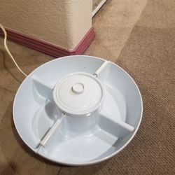 Chip And Dip Warmer Tray (Excellent Condition)(firm On Price)(no Lower Price 