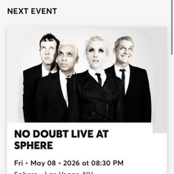 No doubt Tickets: Las Vegas 