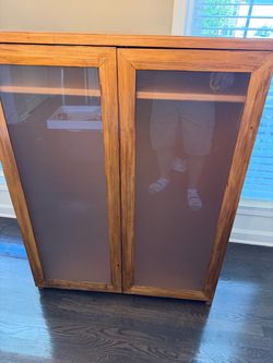 Wood Cabinet Double Door