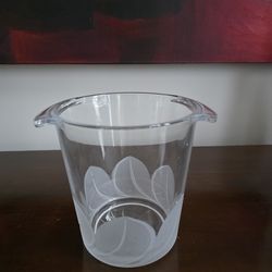Crystal ice bucket titled 'Florence' by Cristal d'Arques-Durand