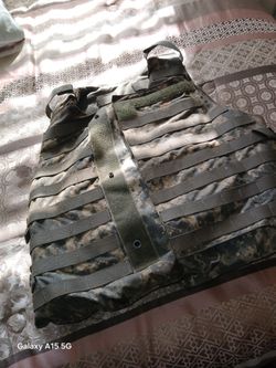 Military BP Vest W/plates