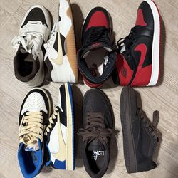 Jordan Travis size ALL 9.5 (mocha sold)