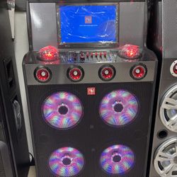 Karaoke System With Touch Screen